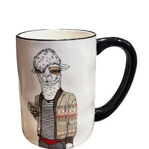 Signature Housewares LLAMA
Hipster Animal 17.5 oz Mug
Coffee Tea Chunky 5" Tall